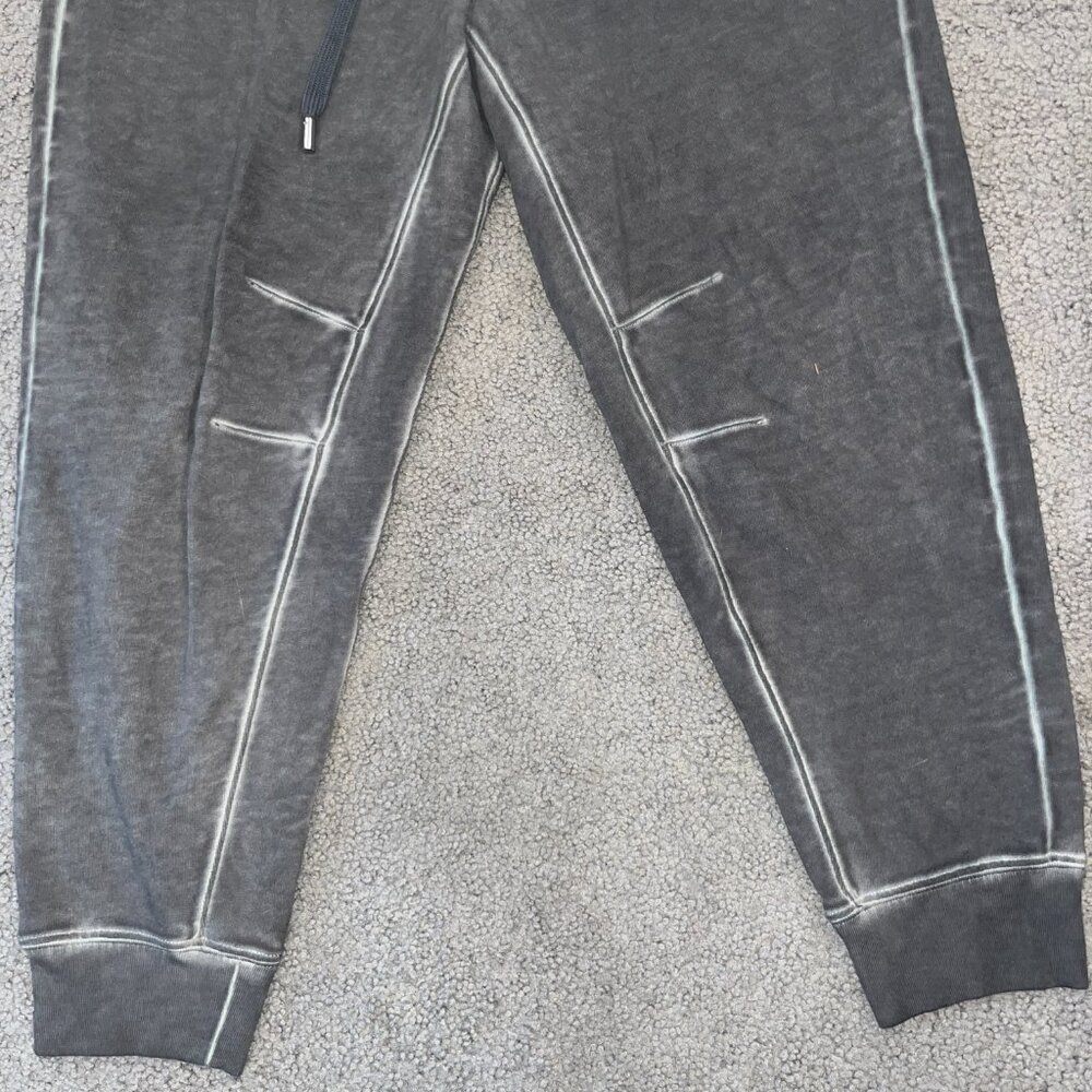 VERONICA BEARD PRESLEE SWEATPANT JOGGER 100% PIMA COTTON in CHARCOAL - EUC - L - Picture 4 of 13